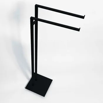 Стойка для полотенец Colombo MiniQ L20x34 H83,5см чёрный матовый B5038.NM
