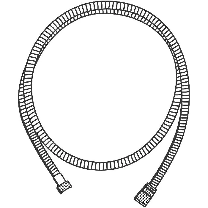 Шланг металлический Grohe 28025001 хром