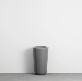 Раковина напольная Cielo Fluid FLFREEP PM 45 см серый