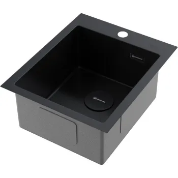 Мойка кухонная Omoikiri Akisame 41-GB графит 4997011