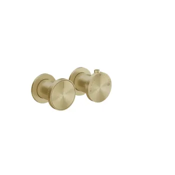 Смеситель для ванны Gessi Origini 66132.727 Brass Brushed PVD