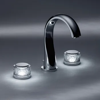 Смеситель для раковины THG Paradise U5C-A02-151LED хром