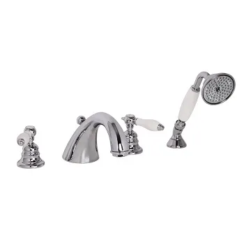 Стальная пластина для монтажа смесителя на борт ванны Fima Carlo Frattini F2193