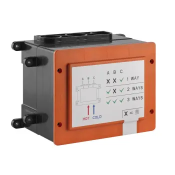 Скрытая часть смесителя Gessi Hi-Fi 63055.031 Chrome