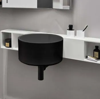 Раковина подвесная Cielo Sella SELSSF LV 40 см черный