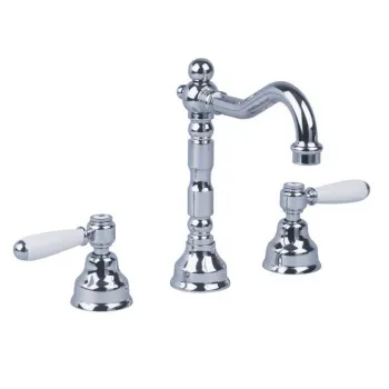 Смеситель для раковины Jorger Delphi 109.30.305.000 белый\хром