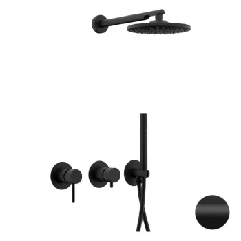 Душевая система Remer X-style черный матовый (NO) X96S02ONO