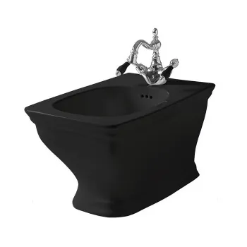 Биде подвесное Artceram Civitas 36х54, 1 отверстие, черный CIB001 03 00