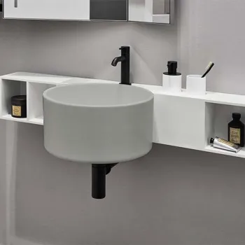 Раковина подвесная Cielo Sella SELS PM 40 см серый