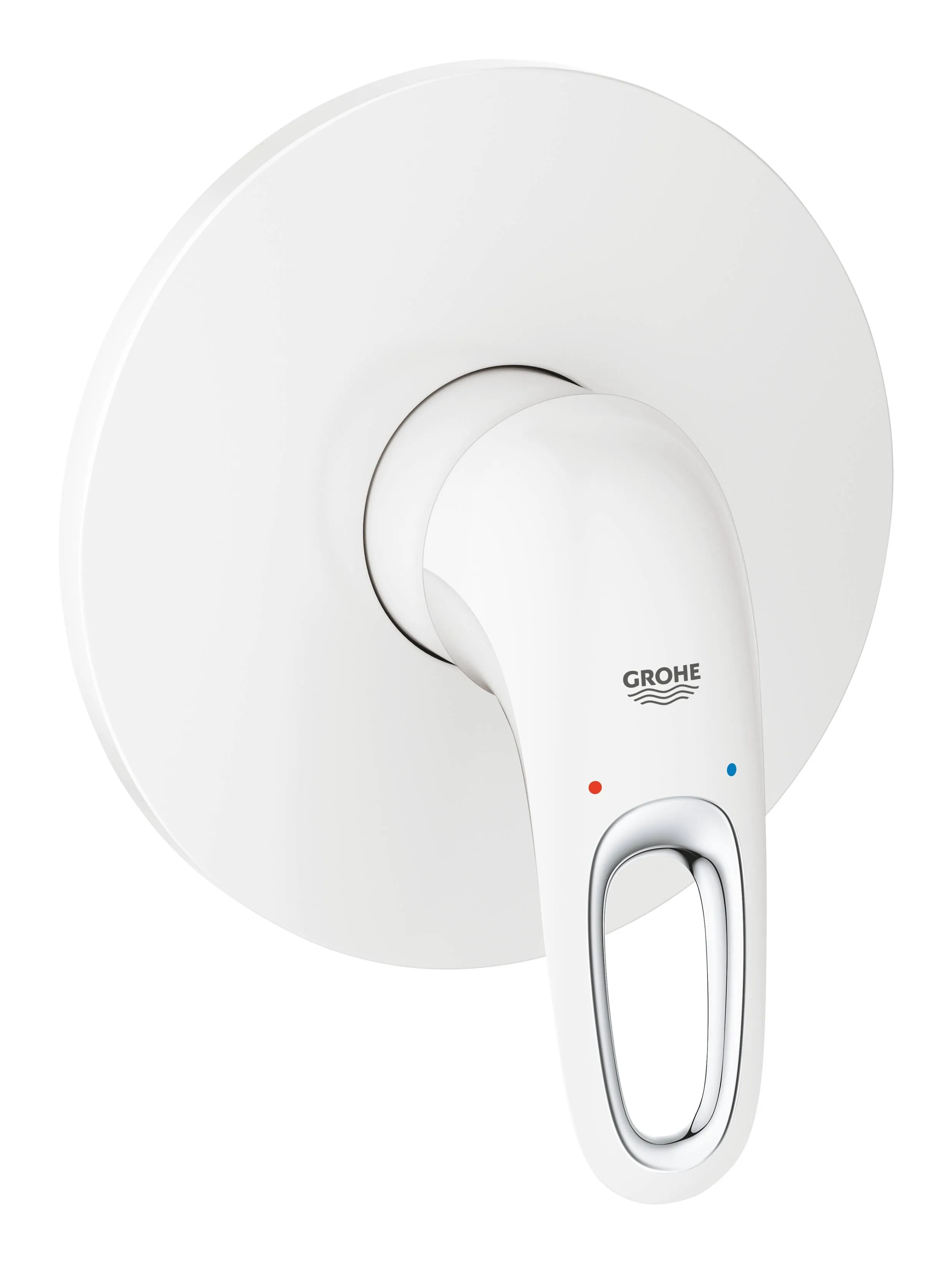 Внешняя часть смесителя для душа GROHE Eurostyle 2015 Solid, белая луна 24048LS3