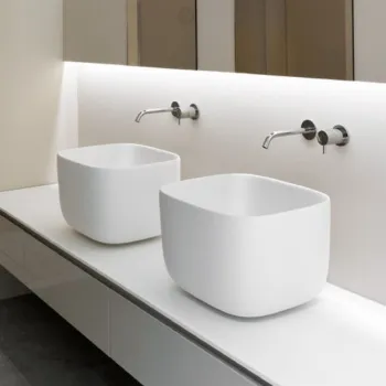 Раковина Antonio Lupi Poggio 46х40х30, без отв., белый А0002423817