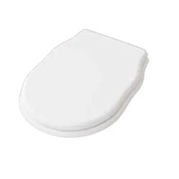 Сиденье для унитаза Artceram HERMITAGE с микролифтом, белый/золото HEA005 01 73