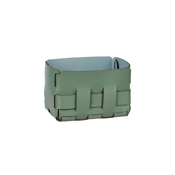 Корзинка ADJ Mini Bottega 12x19xH13, эвкалипт/небесный 1012.60/50