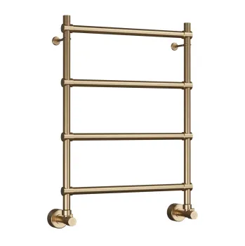 Полотенцесушитель водяной Margaroli Sole 4424704ORB 72x54 бронза