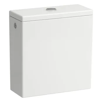 Laufen VAL Бачок для моноблока с механизмом слива, подвод сбоку, цвет: белый