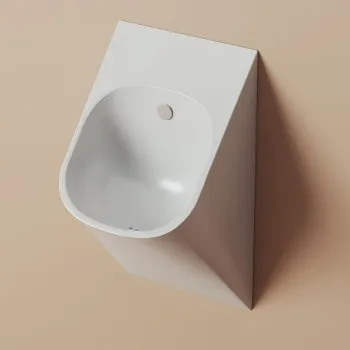 Писуар подвесной Artceram La Fontana 2.0 33х31хh62, с сифоном и креплением, saniglaze, белый LFO002 01 34