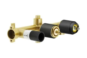 Скрытая часть смесителя для ванны Nobili WE81200/TBM золото