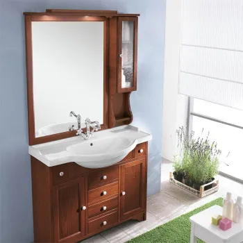 Раковина Eban Arianna/eleonora/simona Amerina105 керамическая 105x52см c 1 отв, белая, FPLEB105-B*1