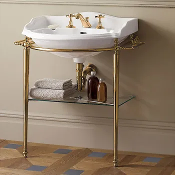 Раковина Devon&Devon Oxford 65х50см с 3 отв под смеситель белый IBLG3FOXF