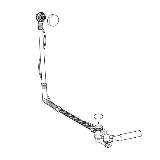 Слив-перелив Geberit 150.525.21.6 хром