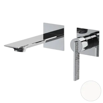 Смеситель для раковины Daniel Club ANC632P14 белый матовый