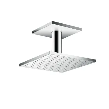 Axor ShowerSolution Верхний душ, 250x250мм, 2jet, с держателем 100мм, потолочный монтаж, цвет: хром