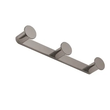 Тройной крючок Colombo Mini PVD нержавеющая сталь CD117.HPS1