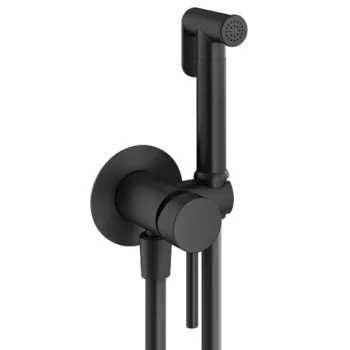 Гигиенический души Plumberia Selection Ixo PVC 1250, черный матовый, XO2000NO