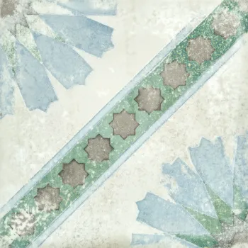 Керамическая плитка Eletto Ceramica Mate Decor Zellige 15x15 см 00-00108863