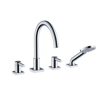 Смеситель для ванны Jorger Charleston Square 634.40.105.000 chrome