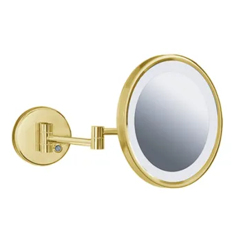 Зеркало косметическое Jorger Eleven 649.00.414.020 золото