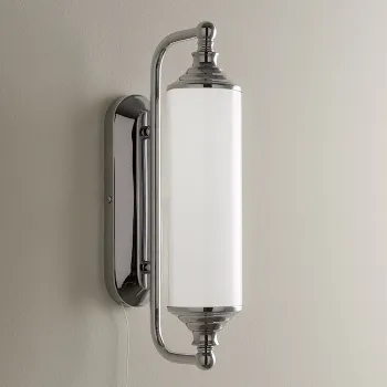 Светильник настенный Devon&Devon Tube 68х20xh31 IP20 фурнитура, никель блестящий BCTUBE31NK