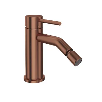 Смеситель для биде ETERNA однорычажный с донным клапаном Kerama Marazzi 3/8” брашированная медь, pvd 69623XKM.59.067