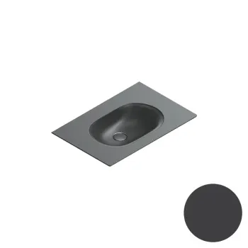 Раковина 75×50 Catalano Sfera Nero satinato 0520760022