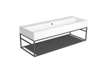 Тумба под раковину подвесная Simas Agile AGSS121 121x28 см черный