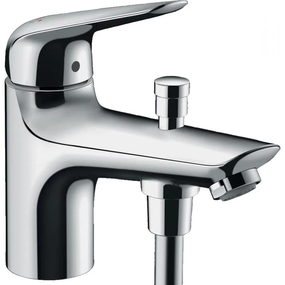Смеситель для ванны hansgrohe Novus Monotrou 71324000 2 скорости потока