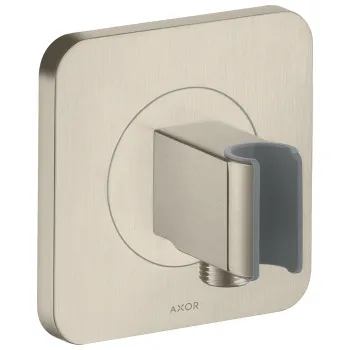 Axor ShowerSelect Вывод воды с клапаном и держателем ручного душа, ½’, цвет: шлифованны
