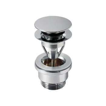 Слив плоский Catalano с клапаном клик-клак для раковин с переливом, цвет хром 9050310061