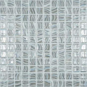 Мозаика на сетке Vidrepur Glitter Grey №7804 25x25 м2