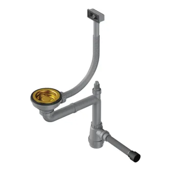 Сифон для мойки Omoikiri WK-1-S-AB античная латунь 4956491