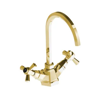 Смеситель для раковины Stella Eccelsa 3217 EC 00004 AU00 золото