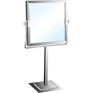 Зеркало Nofer настольное двустороннее с увеличением х3 с одной стороны 08005.B