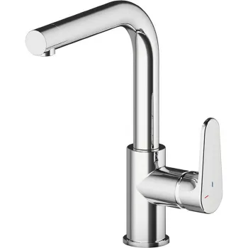 Смесители для кухни Cisal Kitchen однорычажный, на 1 отверстие для кухни,с поворотным изливом 190 мм, хром A300353521