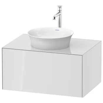 Duravit White Tulip Тумбочка подвесная, 408x800x550 мм,  1 выдвижной ящик, цвет: белый высокоглянцевый