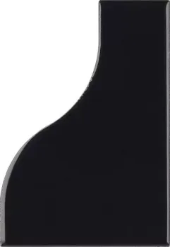 Плитка EQUIPE Curve Black Gloss 8,3x12 28849