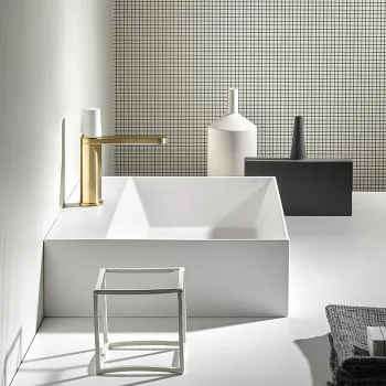 Смеситель для раковины Antonio Lupi Indigo ND301OS+MNFBO латунь