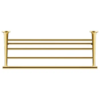 Duravit Starck T Полочка для полотенец 610x232мм настенная, цвет: Gold Polished
