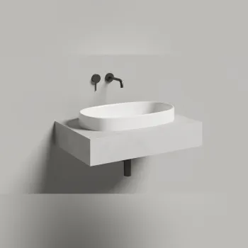 Раковина полувстраиваемая Salini Greca S-Stone 1803201MF