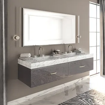 Боковая стенка Vitage Milldue Edition Hilton 4х549х317, левая, SX, отделка стекло twill smoke, 93,, 7339.93 SX