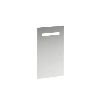 Laufen Leelo зеркало 450x 38/32x800 мм, горизонт LED-подсветка, вкл от общего выключателя, 3 сенс. выкл (вкл-выкл/диммер/изменение цвета)